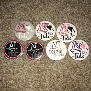 University of Alabama Delta Gamma Game Day Buttons